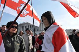 В Минске продолжаются протесты против интеграции Беларуси и Российской Федерации