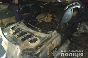 На Харьковщине сожгли автомобиль кандидата в мэры