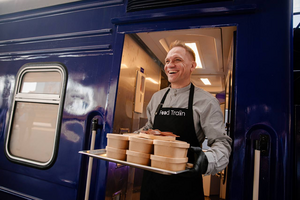 Первый в мире автономный поезд-кухня Food Train готов к работе