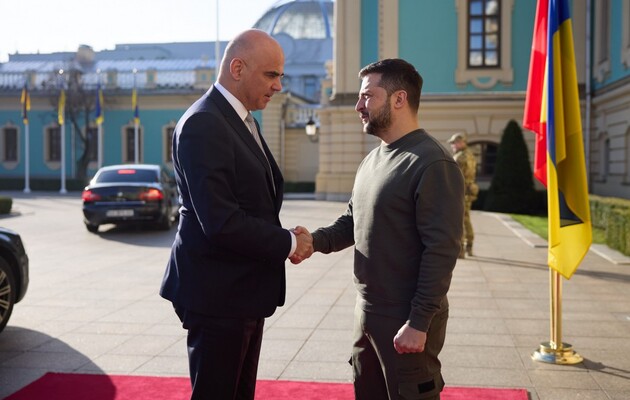 Президент Украины встретился с главой Швейцарии: о чем говорили стороны