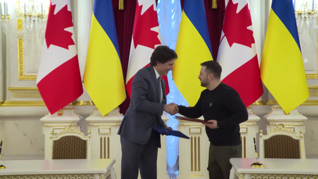 Украина подписала соглашение о гарантиях безопасности с Канадой