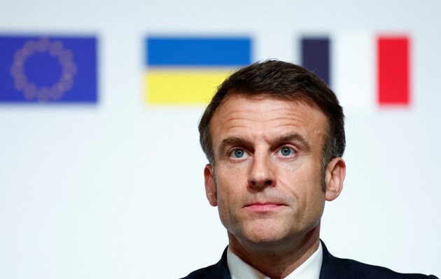 Макрон: Франция не будет отправлять своих военных в Украину в ближайшем будущем