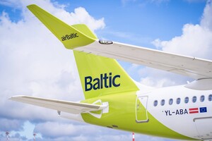 Латвийская национальная аirBaltic договаривается с аэропортом Борисполь об авиасообщении